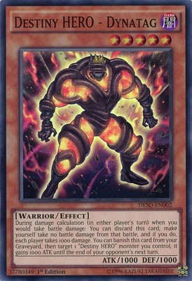 DESO-EN002 Destiny HERO - Dynatag DESO-EN002 Yu-gi-oh-image