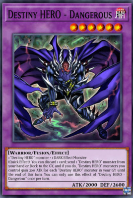 Destiny HERO - Dangerous - BLC1-EN100 - Common 1st Ed -  NM-image