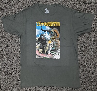 Godzilla Mothra San Diego Comicon 2011 Size Large Comic Art Sleeve Print Rare-image