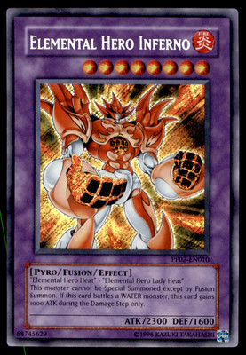 Yu-Gi-Oh! Elemental Hero Inferno #PP02-EN010 Near Mint-image