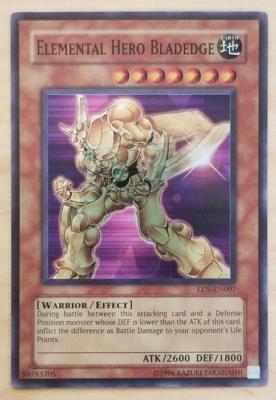 YuGiOh Elemental Hero Bladedge Super EEN-EN007  NM/M-image