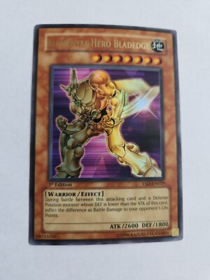 Yu-Gi-Oh! TCG Elemental Hero Bladedge Starter Deck 2006 YSD-EN019 1st Edition-image