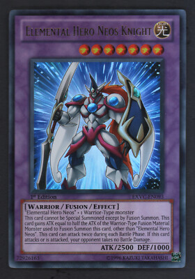 Yugioh : Elemental Hero Neos Knight - EXVC-EN093 - Ultra Rare - 1st Edition U/P-image