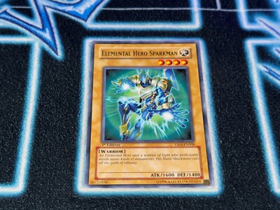 Elemental HERO Sparkman - YSDJ - Common - 1st Edition - MP-image