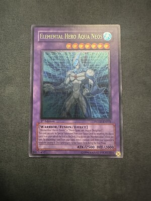 elemental hero aqua neos ultimate 1st Gold Stamp-image