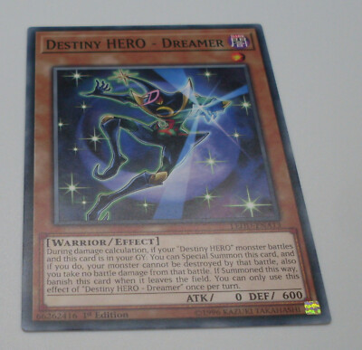 Yu-Gi-Oh Card - Destiny HERO - Dreamer - Warrior / Effect - Yugioh New-image