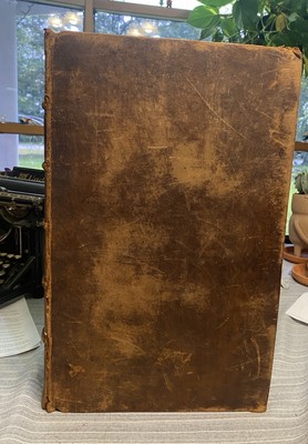 Rare 1822 MASSIVE Antique Family Bible 17 3/4