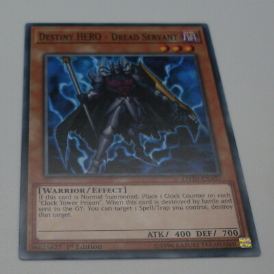 Yu-Gi-Oh Card - Destiny HERO - Dread Servant - Warrior / Effect - Yugioh New-image