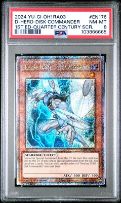 Destiny HERO - Disk Commander - RA03-EN176 - Quarter Century Secret - PSA 8-image