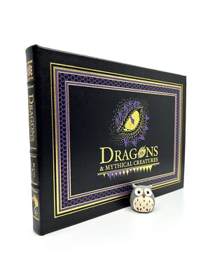 EASTON PRESS Dragons & Mythical Creatures McCall McNab Leather Illustrated Maps-image