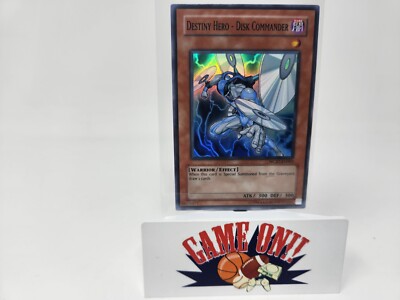 YuGiOh Destiny Hero Disk Commander WC07-EN003 Super Rare Promo NM-image