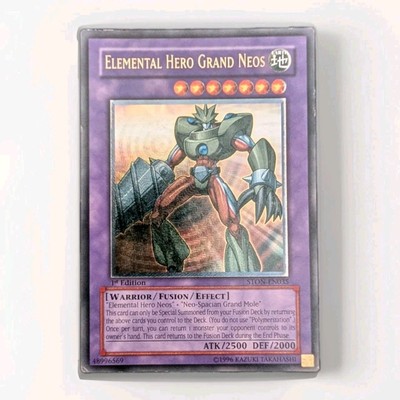Elemental HERO Grand Neos STON-EN035 1st Edition Ultimate Rare NM Yu-Gi-Oh!-image