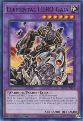 Elemental HERO Gaia - BLC1-EN154 - Common - 1st - LP-image