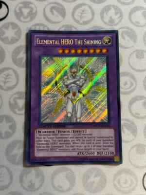 Elemental HERO The Shining PRC1-ENV01 - Secret Rare - Limited (NM) - Yugioh-image