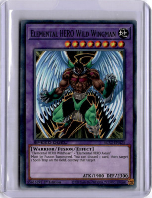 #SGX2-ENA23 - ELEMENTAL HERO WILD WINGMAN - SPEED DUEL GX - YU-GI-OH-image