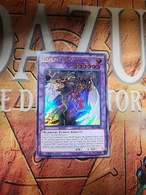 Elemental HERO Grandmerge DUPO-EN004 Ultra Rare 1st Ed NM Yugioh -image