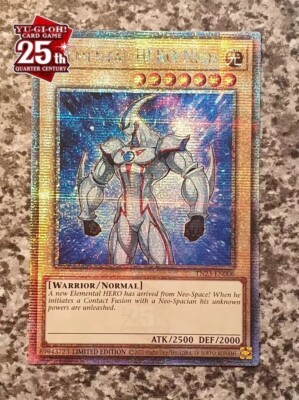 Yugioh TN23-EN006 Elemental HERO Neos Quarter Century Secret Rare MINT-image