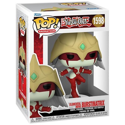 Funko Yu-Gi-Oh! S5 POP Elemental Hero Burstinatrix Vinyl Figure NEW IN STOCK-image