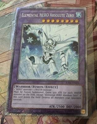 Elemental HERO Absolute Zero RA03-EN231 Quarter Century Bonanza PSR-image