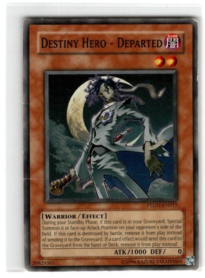 Yu-Gi-Oh! Destiny Hero- Departed Common PTDN-EN015 Heavily Played Unlimited-image