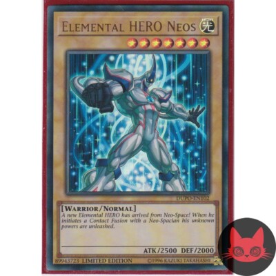 Yugioh Elemental HERO Neos DUPO-EN102 Ultra Rare NM-image