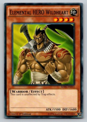 Elemental HERO Wildheart SDHS-EN011 1st Edition-image