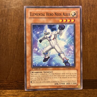 YuGiOh! Elemental Hero Neos Alius DP06-EN005 1st Edition-image