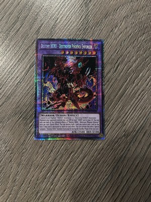 Yugioh Card - Destiny Hero Destroyer Phoenix Enforcer POTE-EN001 Starlight Rare-image