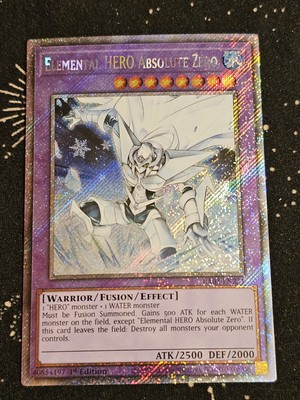 Elemental HERO Absolute Zero, Yugioh TCG-image