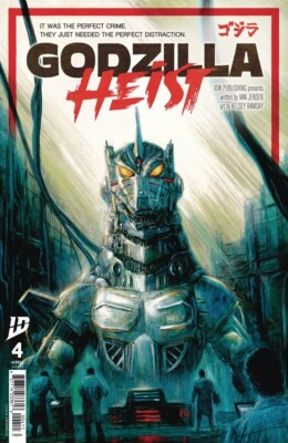 Godzilla Heist #4 IDW Publishing 1st Print Cover A 2025-image