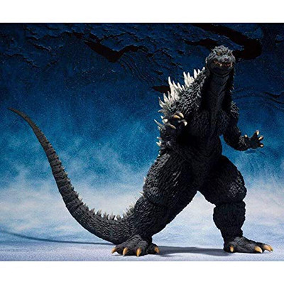 S.H. Monster Arts Godzilla x Mechagodzilla 2002 155mm action Figure BANDAI NEW-image