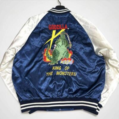 Godzilla 50th Anniversary Memorial Collection First Godzilla Skajan Nylon Jacket-image