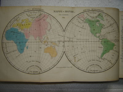 1824: Atlas with full page color maps! 2 volumes-image