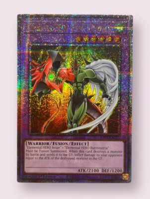 YuGiOh! Elemental HERO Flame Wingman (QCR) RA03-EN152 1st Edition MINT-image