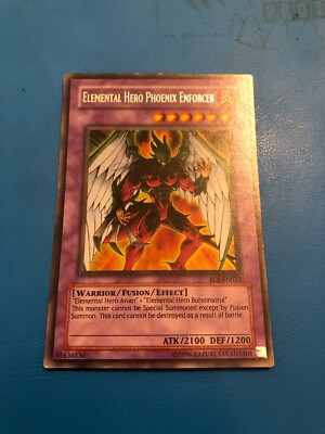 YUGIOH Ultra Rare Elemental Hero Phoenix Enforcer EOJ-EN032-image