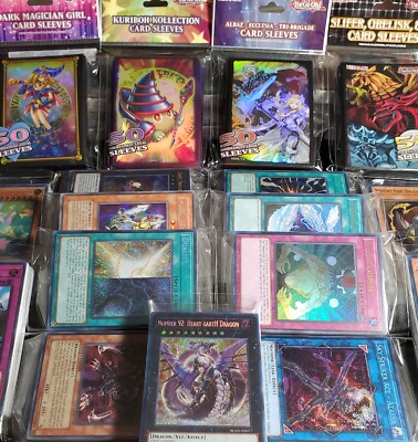 YuGiOh 500 Card Lot Bulk Collection Guaranteed Foil Cards!!! & Konami Sleeves!-image