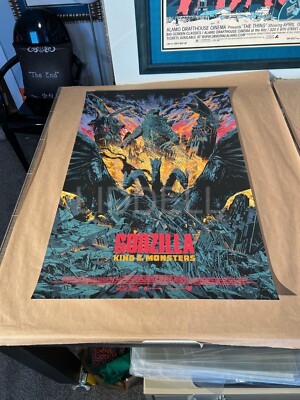 Mondo Print Artist Kilian Eng Godzilla King of the Monsters (2019) #d poster-image