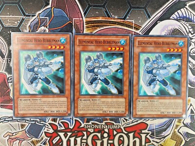 ***3x Elemental Hero Bubbleman 3x*** DP1-EN009 | Common Unlimited | YuGiOh! NM-image
