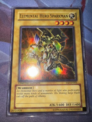 Elemental HERO Sparkman YSD-ENS01 Starter Deck 2006-Limited Edition  -image