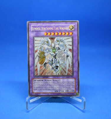 Yu-Gi-Oh! Elemental Hero Shining Flare Wing [CT03-EN004] Secret Rare Ltd Ed VLP-image