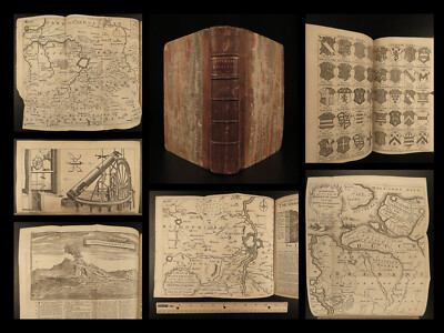 1747 Jacobite Rising Austrian Succession MAPS Pliny Vesuvius Electricity Lovat  -image