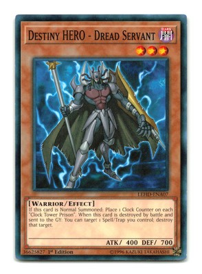 Destiny HERO - Dread Servant - LEHD-ENA07 - YuGiOh-LP-image