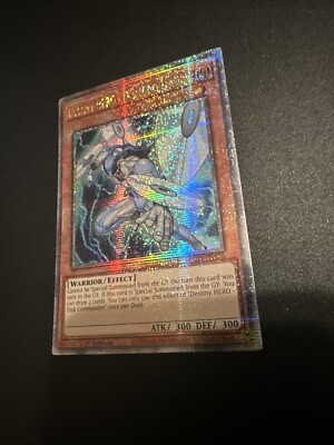 Yu-Gi-Oh Destiny Hero Disk Commander Quarter Century RA03-EN176 FREE SHIPPING -image