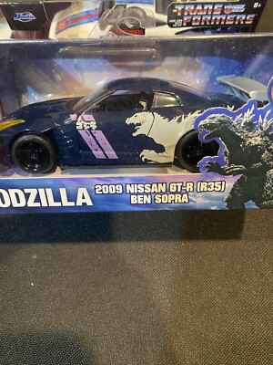 Jada Godzilla 2009 Nissan GT-R (R35) Ben Sopra 1:32-image