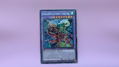 Yugioh Elemental HERO Flame Wingman - Infernal Rage	BLMR-EN012	Secret Rare-image