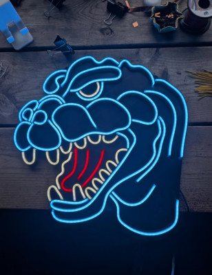 ANIME GODZILLA neon sign led light ROOM DECOR HOME WALL ART DRAGON GIFT BIRTHDAY-image