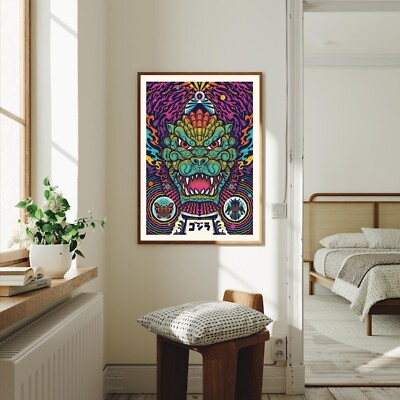 HOT Godzilla vs Chicago show at The Seventh Corner Gallery on Apr 25, 2025Poster-image