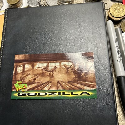 Jb16 Godzilla The Movie Supervue 1998 #60 Monsters On The Prowl Art-image