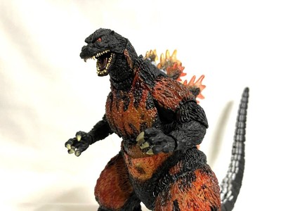 Monster Arts Godzilla 1995 Body Only Vs Destroyer Burning S.H.Monsterarts Des-image