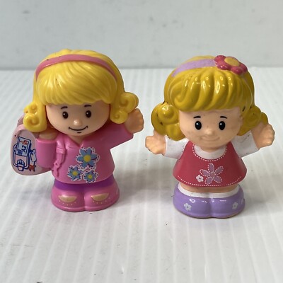 Fisher Price Little People Lot Of 2 Figures Girls 2015 & 2016-image